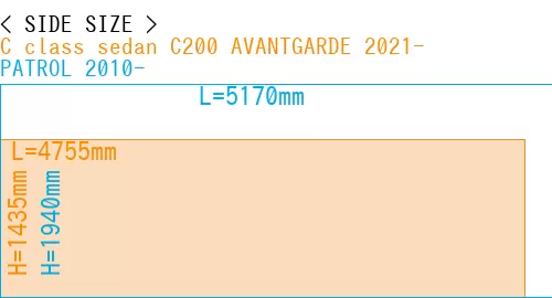 #C class sedan C200 AVANTGARDE 2021- + PATROL 2010-
